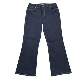 Mint Velvet Flare Jeans Women's 18 Dark Academia Western Y2k Cowgirl Rodeo 90's